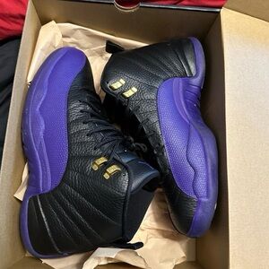 Jordan Air 12 Retro in Black and Purple